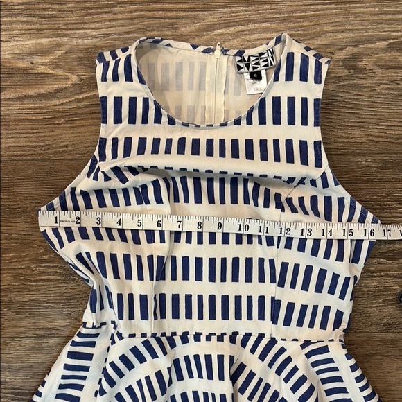 Anthropologie Dusen Dusen Dash Tennis Mini Dress Women's Size 8 Fit & Flare EUC - Picture 7 of 10